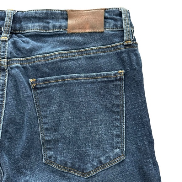 Lucky Brand Size 6/28 Hayden Skinny Medium Wash 5 Pocket Jeans EUC - Picture 7 of 9